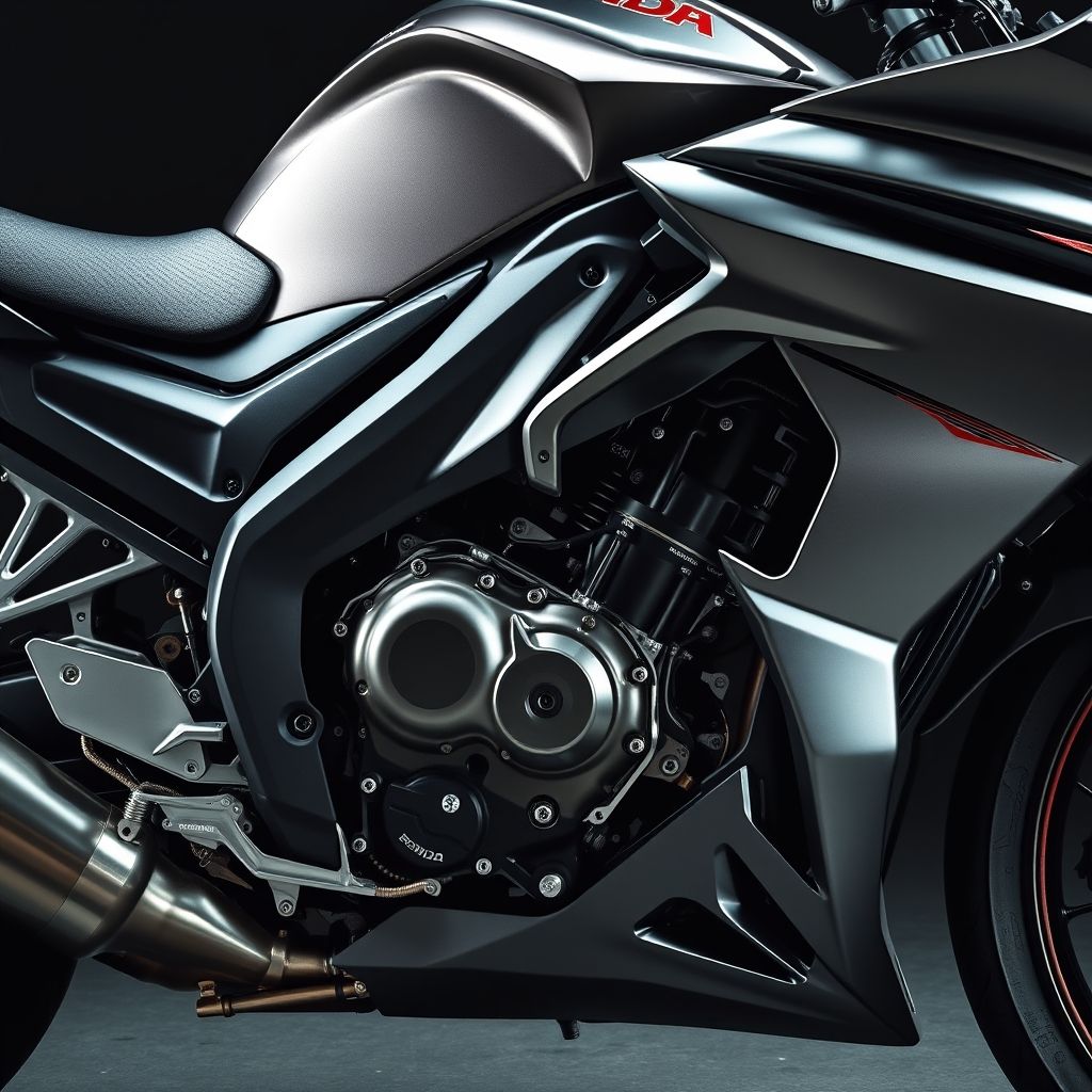 เครื่องยนต์ทรงพลัง CBR650R